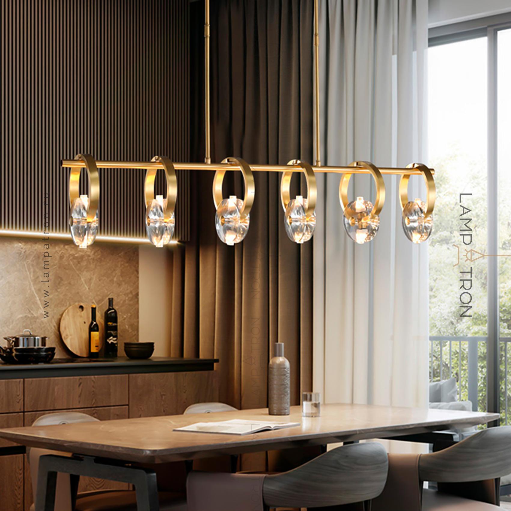 Long lamp and chandelier Adonica long — buy at Lampatron.lighting