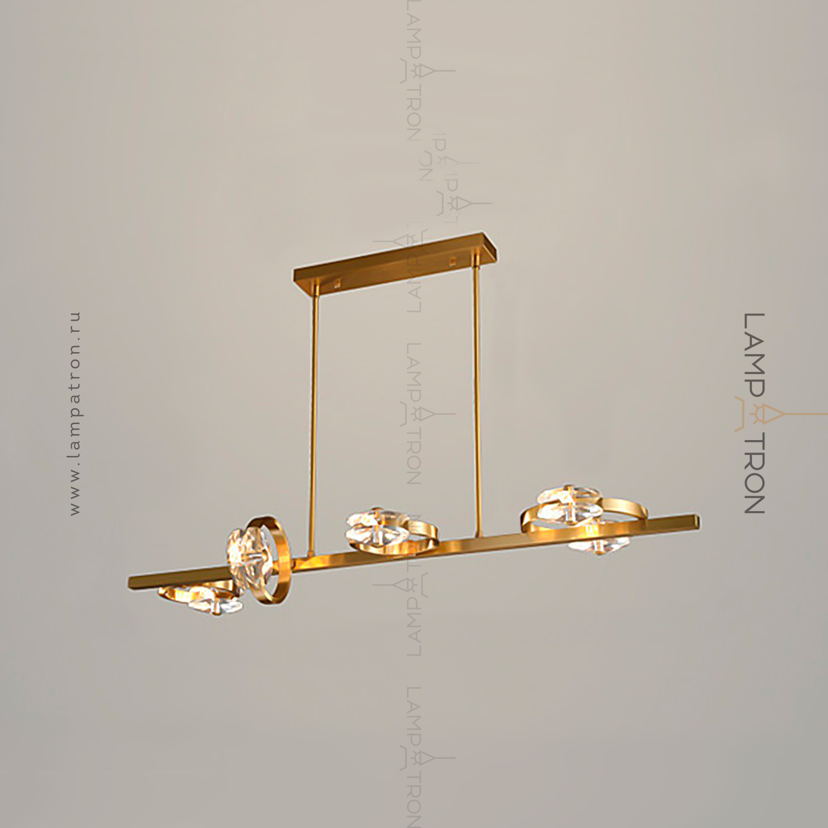 Long lamp and chandelier Adonica long — buy at Lampatron.lighting