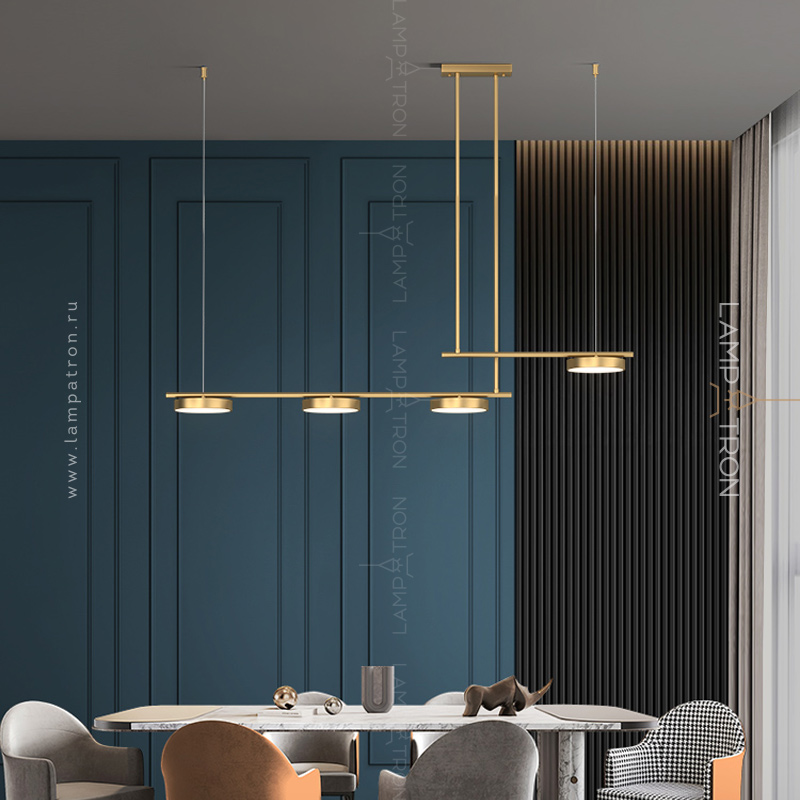 Long lamp and chandelier Liveig — buy at Lampatron.lighting